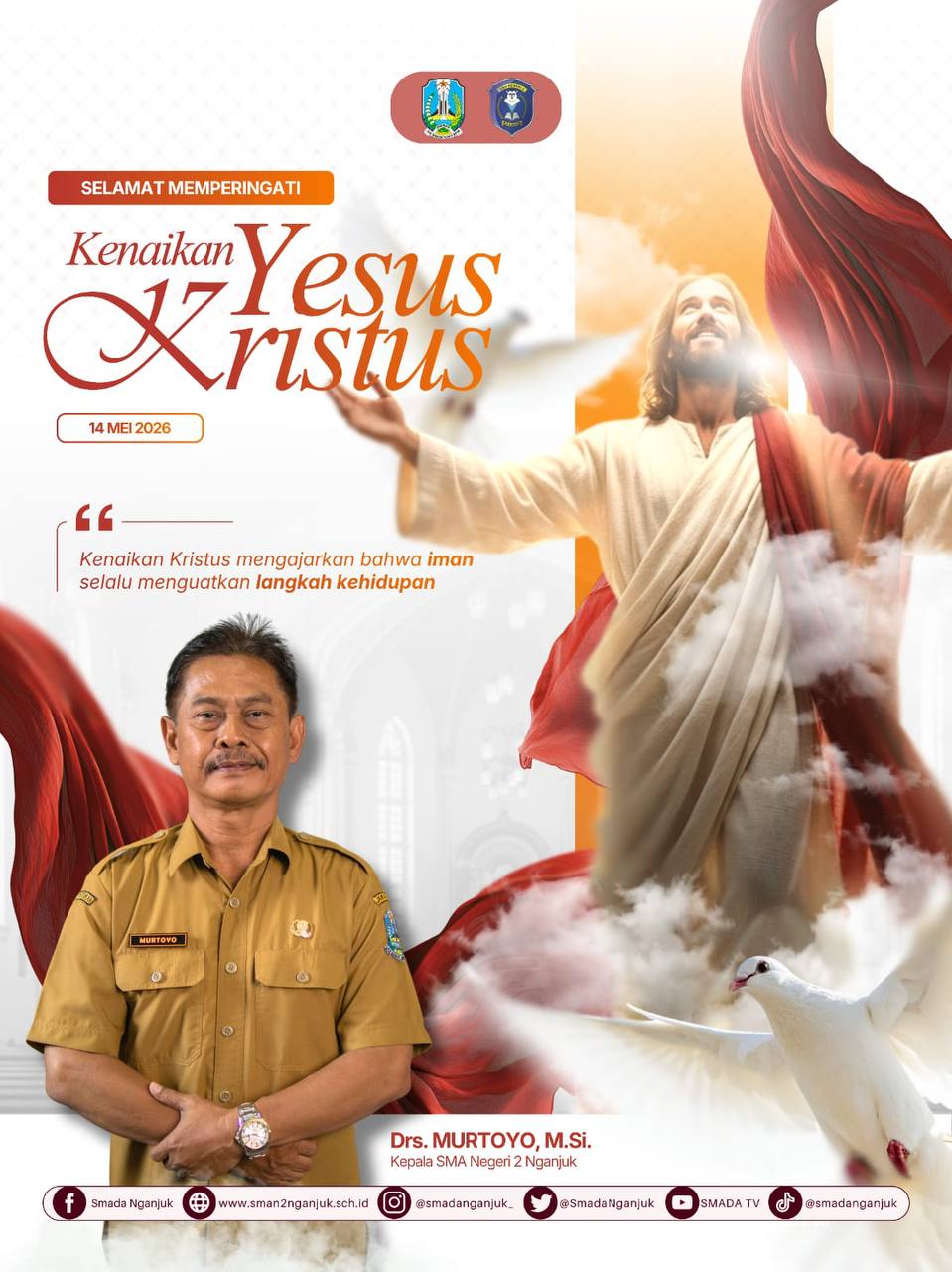 Selamat Memperingati Kenaikan Yesus Kristus